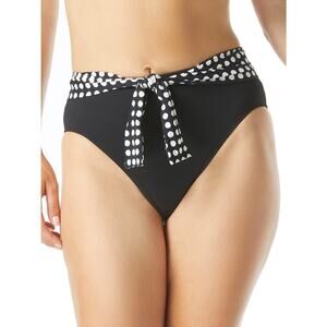 Coco Reef Lure High Waist Bikini Bottom Riviera Dot XL NWT